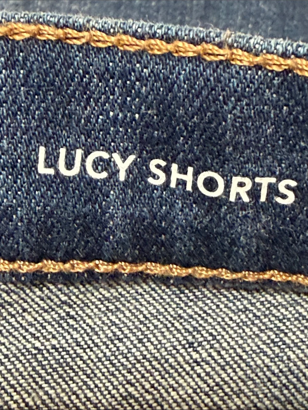 DL1961 Sandcastle Blue Lucy DL Ultimate Frayed Hem Denim Shorts